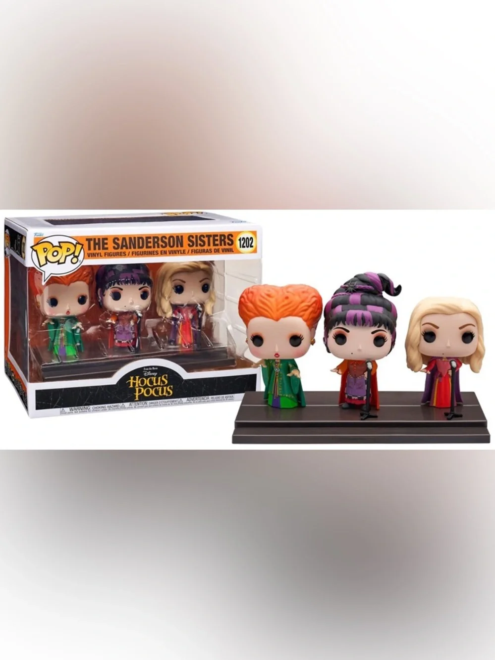 Disney Funko Pop! Hocus Pocus The Sanderson Sisters — Orange, Purple, Green - Picture 1 of 7